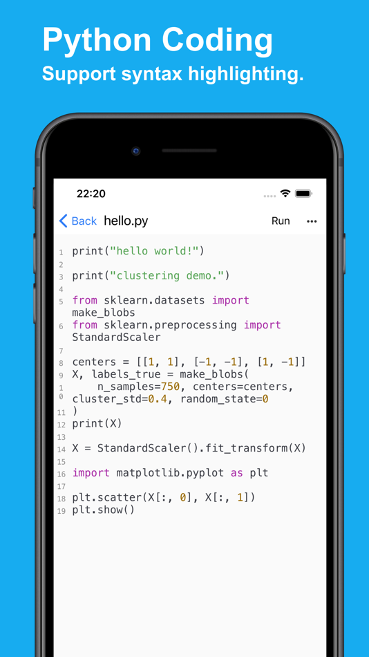 #1. Python Coding IDE (iOS) 作者: 志鹏 潘