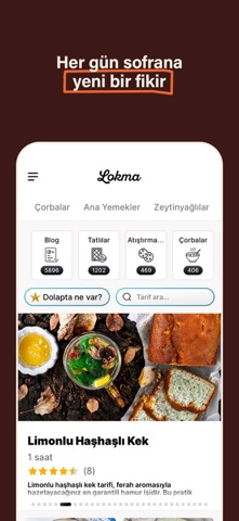 Lokma - Yemek Tarifleri screenshot