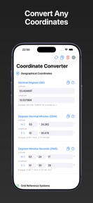 CoordTool Coordinate Converter screenshot