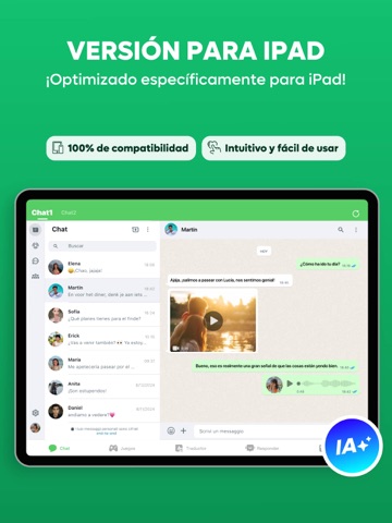 Clonar WA - WA Web iPad screenshot 1