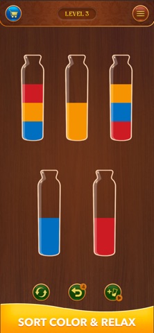 Water Sort - Wooden Magic Screenshot 1 of 4