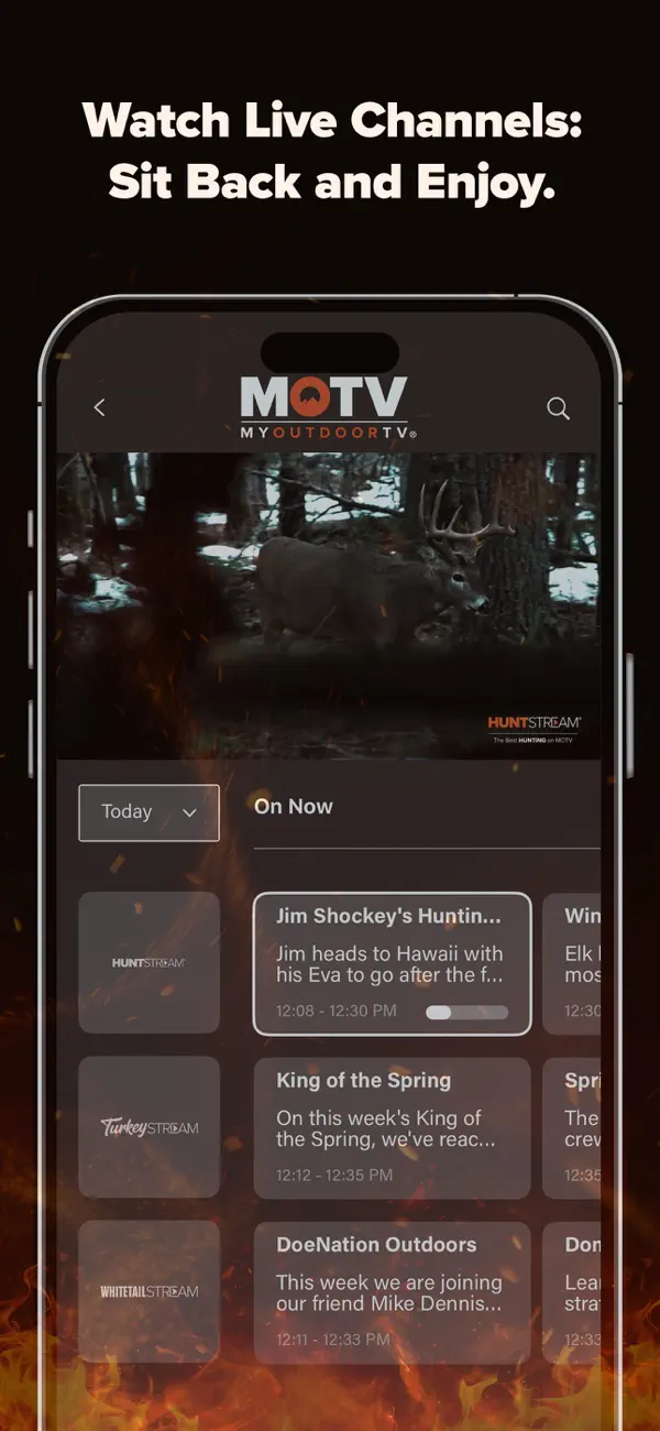Screenshot #2 pour MyOutdoorTV: Hunt, Fish, Shoot