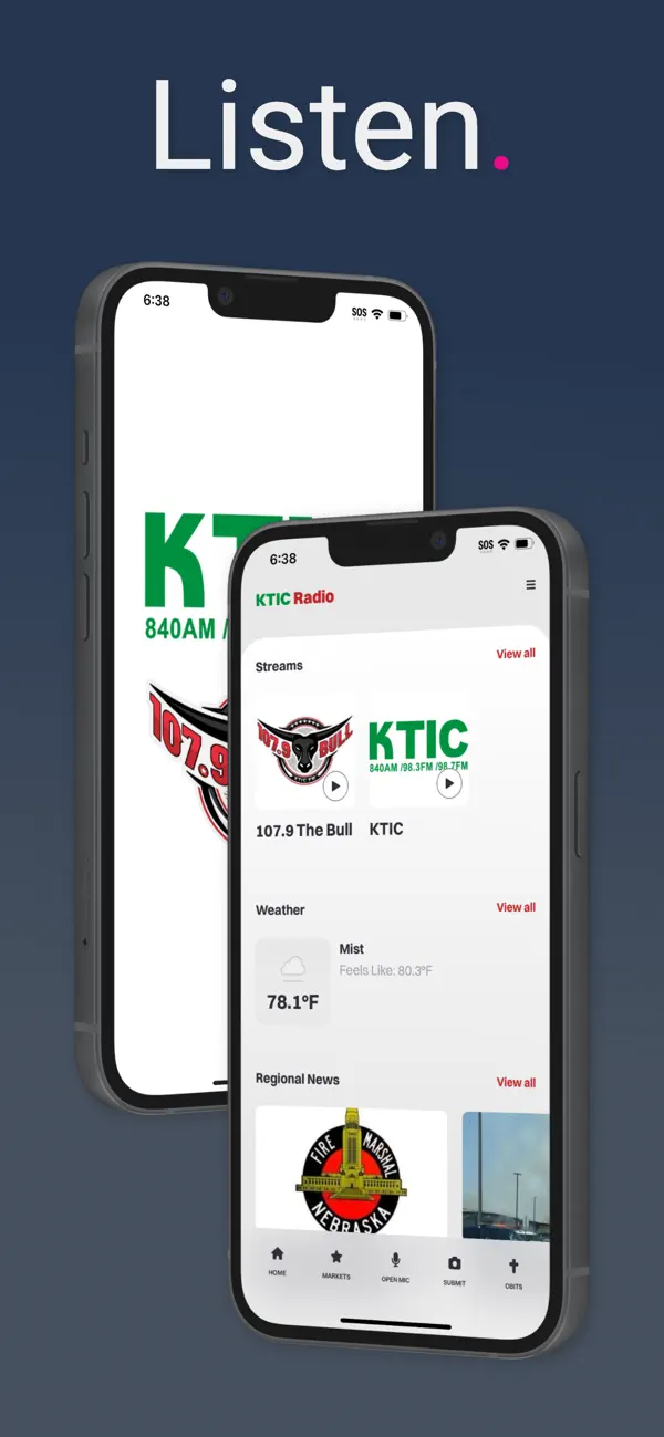 Screenshot #1 pour KTICRadio