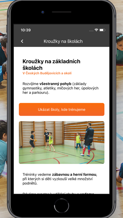 CPA - Tréninky pro děti Screenshot