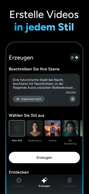 AI Video Generator - OpenVideo iPhone screenshot 3