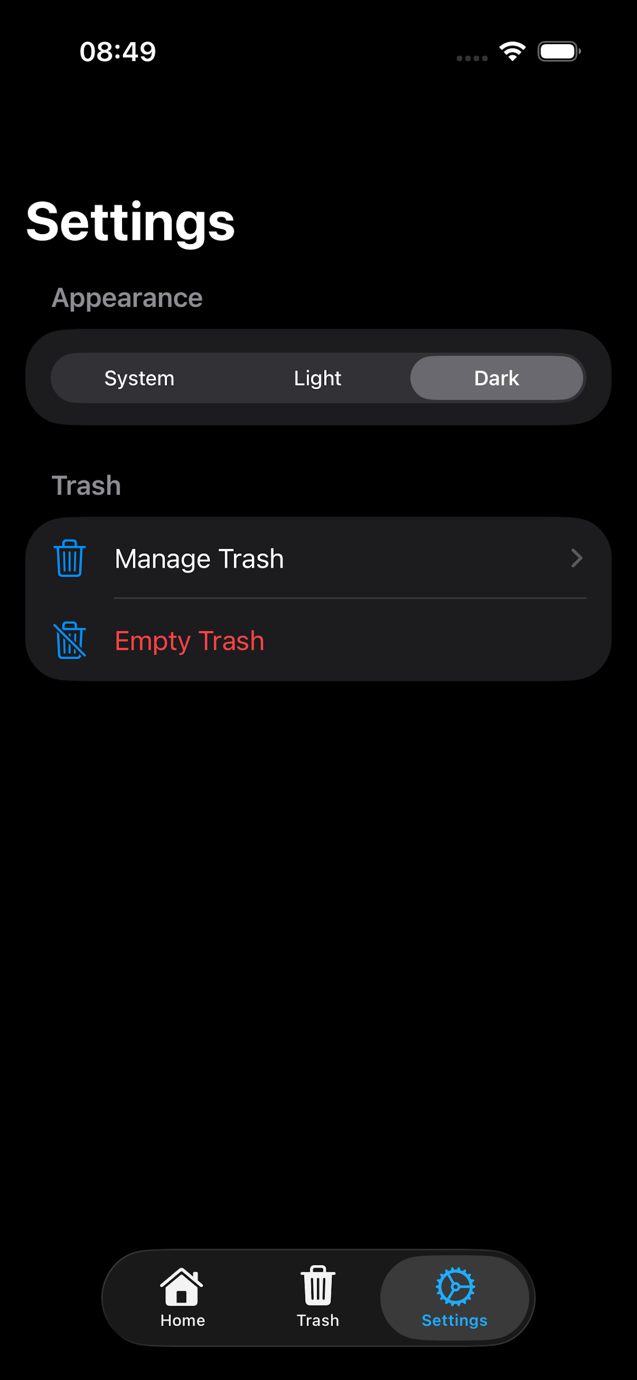 Vaulta Organizer screenshot 5