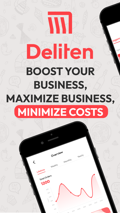 Screenshot 1 of DeliTen Manager App