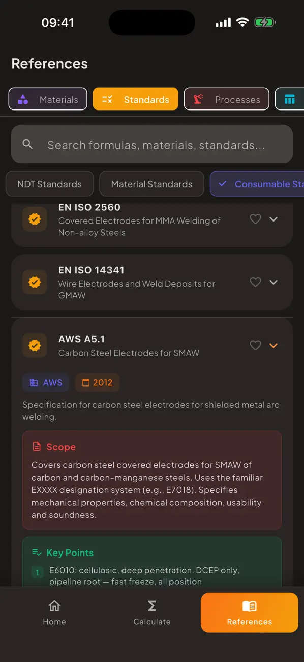 #6. Welding Eng. Guide (iOS) Ved: CANER YAVUZ