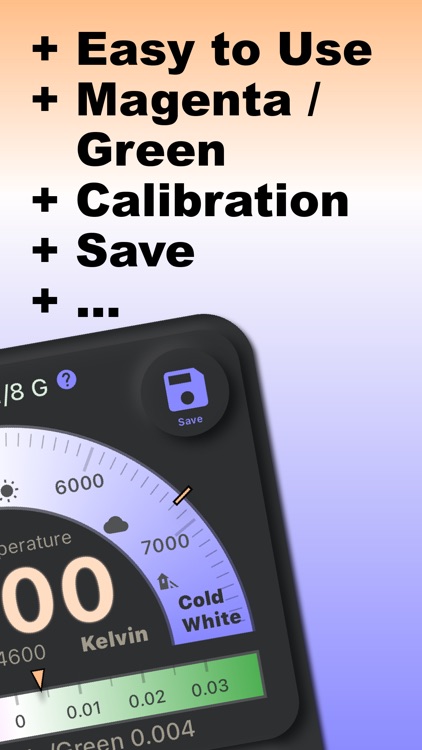 White Balance Kelvin Meter