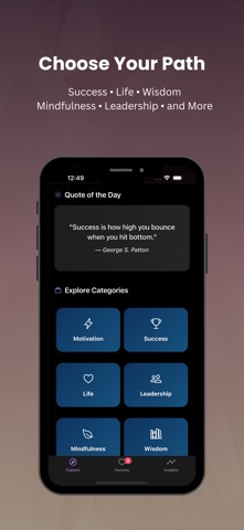 Quote Circles: Motivation Screenshot 2 of 5