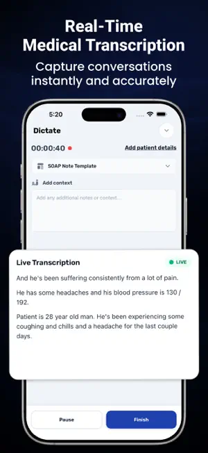 ScribeMD - AI Medical Scribe screenshot 4