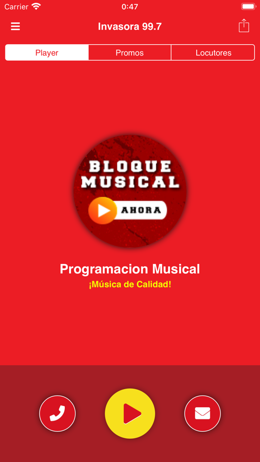 #1. La Invasora (iOS) 由: Grupo Uniradio SA de CV