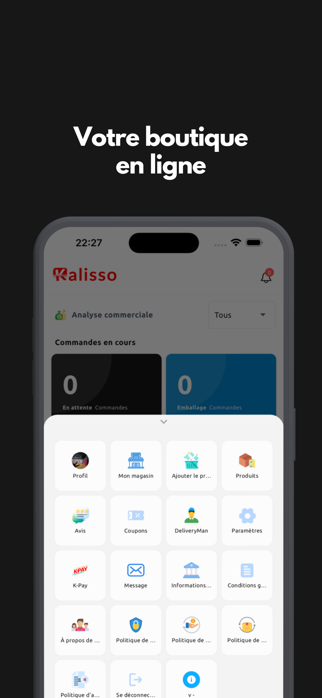 Kalisso | Boutique en ligne