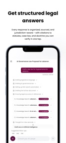 HAQQ Legal AI screenshot
