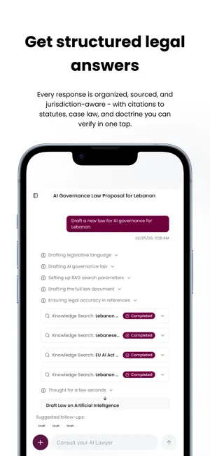 HAQQ Legal AI screenshot 3