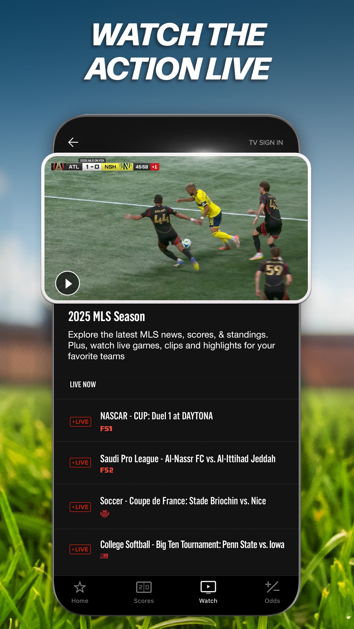 FOX Sports: Watch Live Games screenshot 3