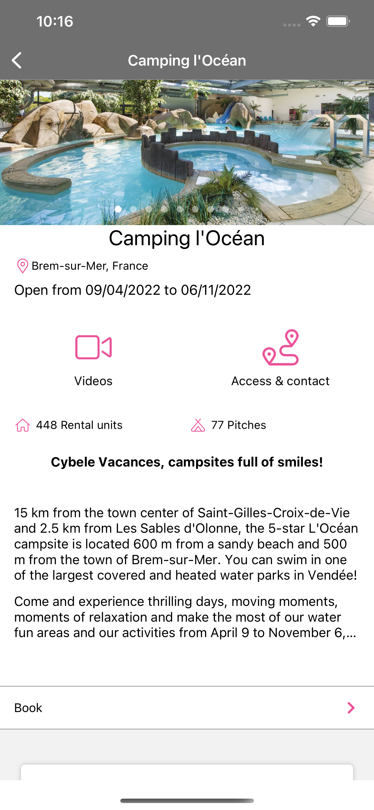 Cybele Vacances