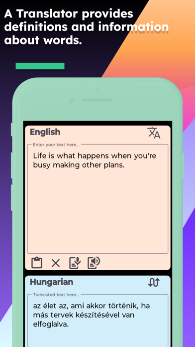 English Hungarian Translator screenshot