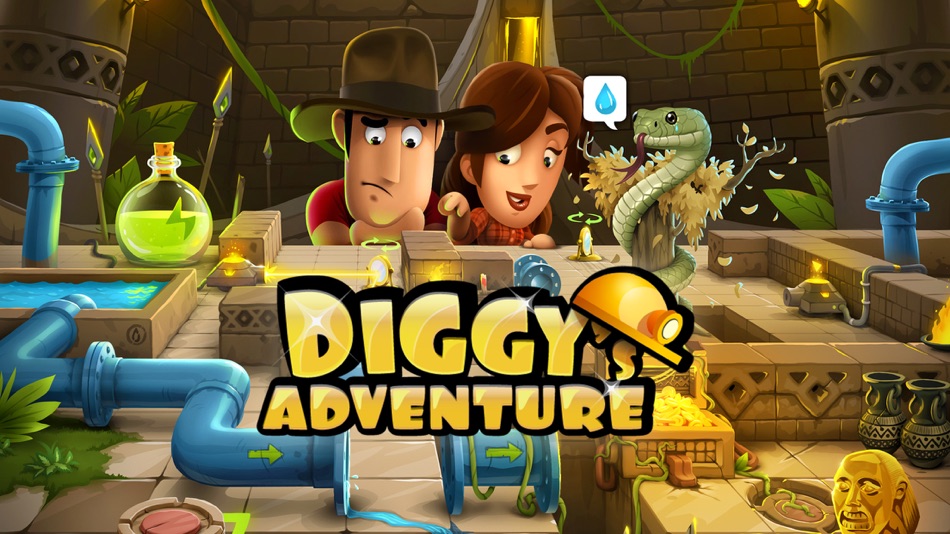 Diggy's Adventure: Pipe Games - 1.2.65 - (iOS)