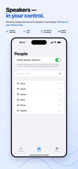 Recapio - Audio Video To Text iPhone Ekran Görüntüsü 5