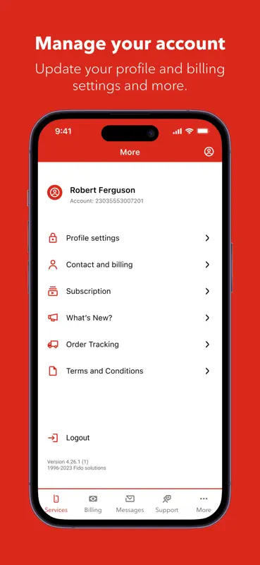 MyRogers - Manage your account screenshot 8 of 8