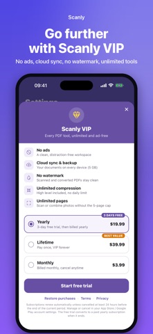 Scanly: PDF Scanner & Editor Screenshot 6 of 6