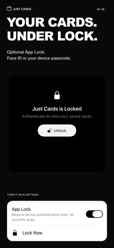 Just Cards: Loyalty Wallet screenshot 6 of 6