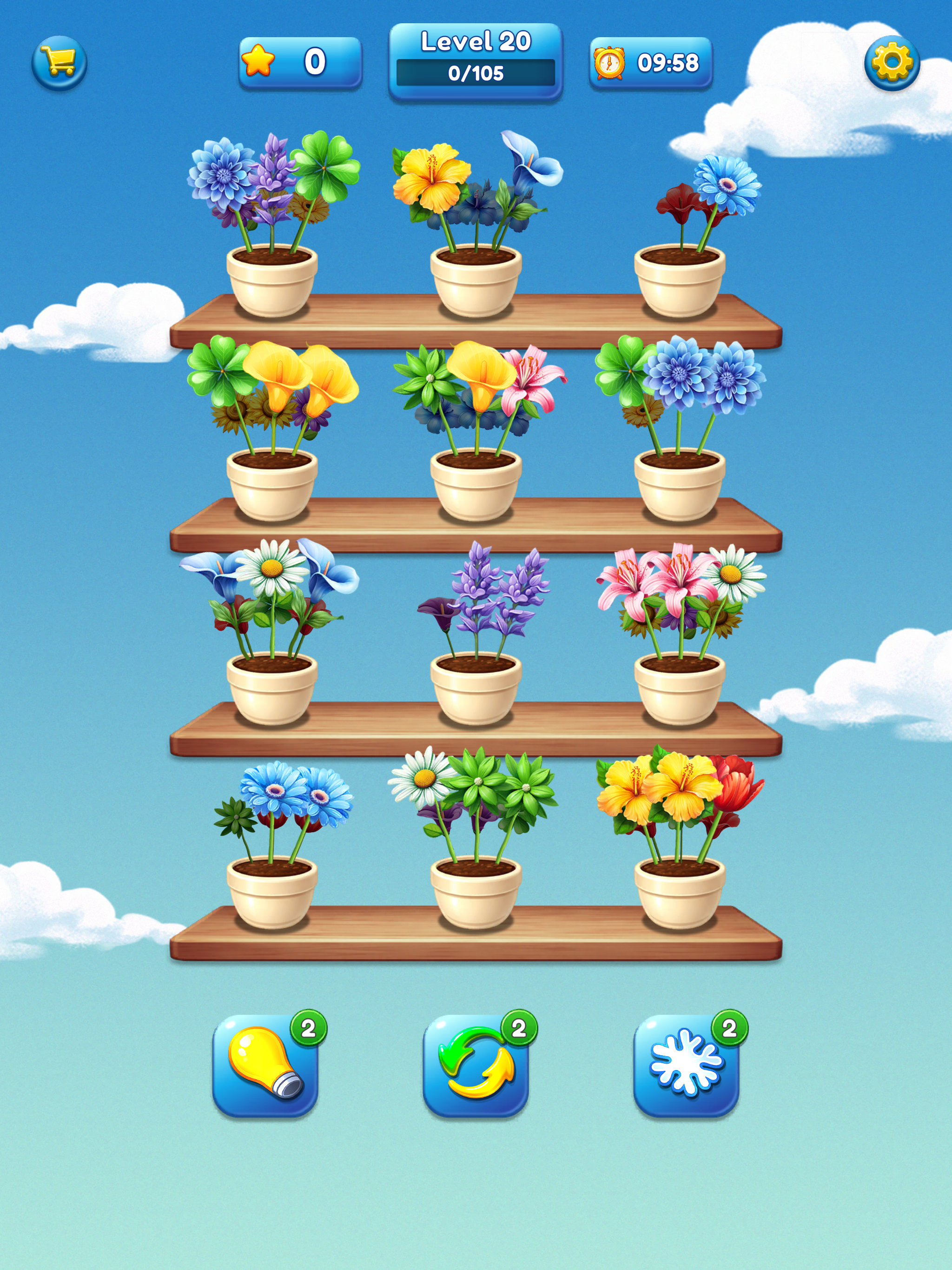 Flower Matching Game screenshot 12
