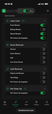 TeNo Lawn Care Screenshot 6 of 7