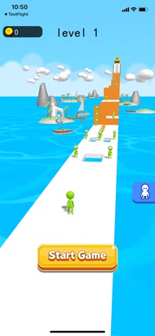 Rubber Man Rush iPhone screenshot