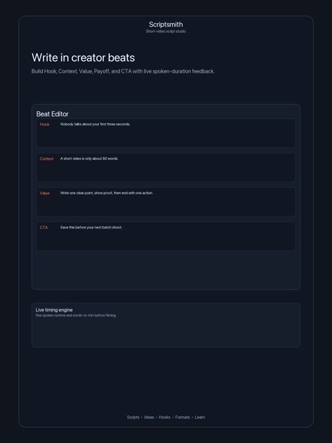 Script Smith screenshot 4