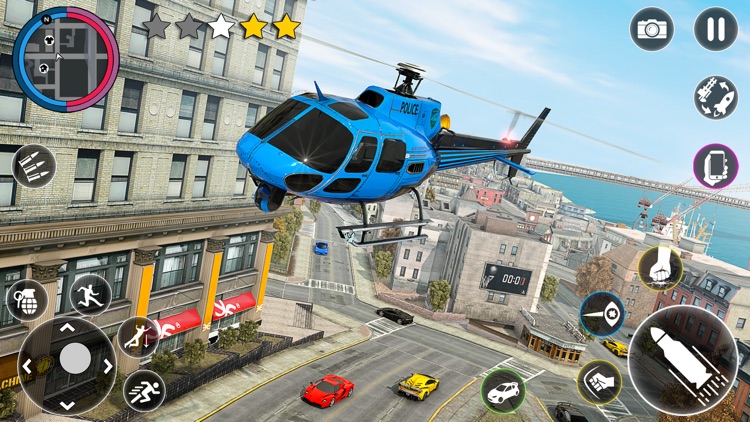 Police Officer Rope Hero Mafia screenshot-3