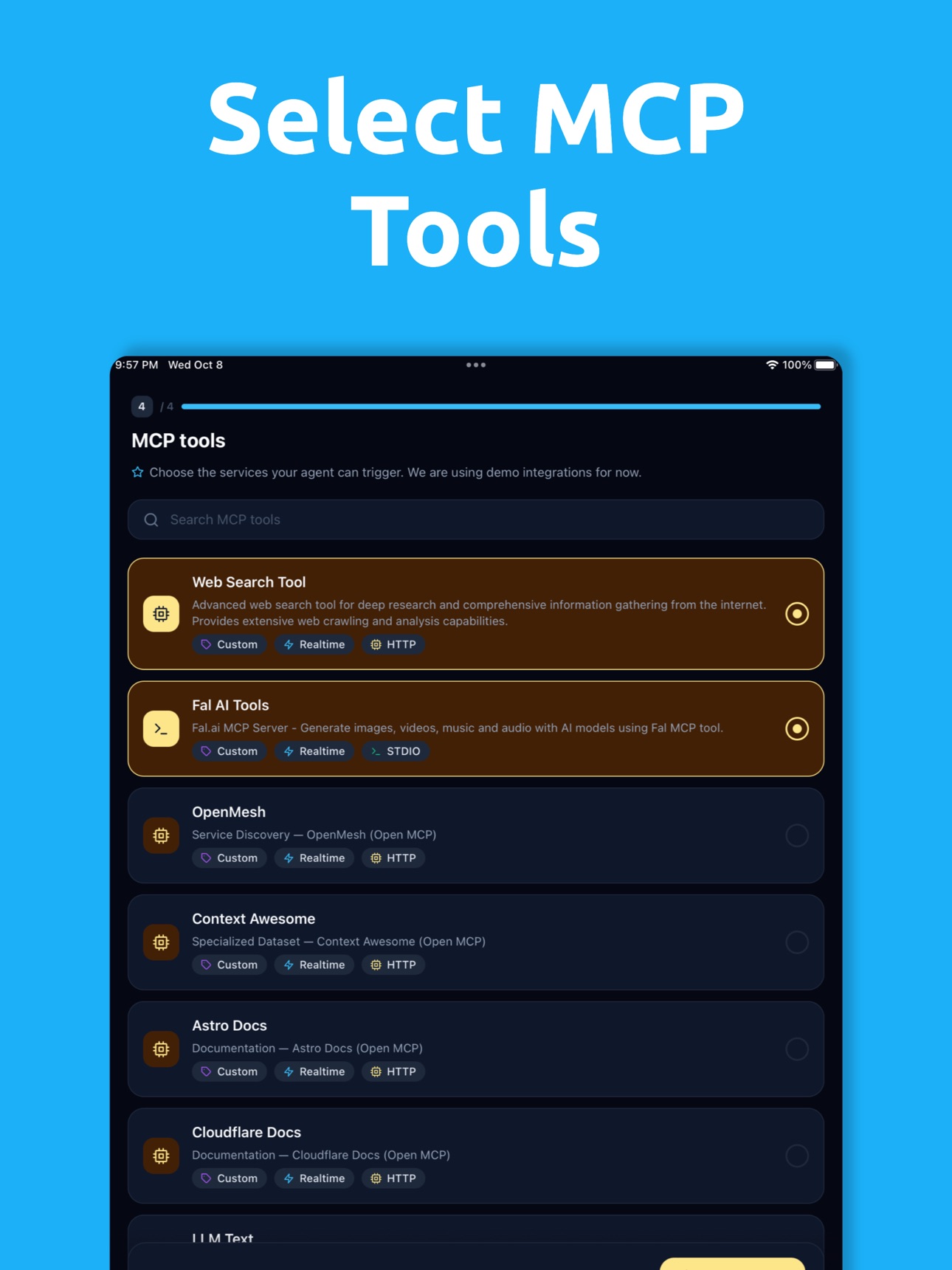 Screenshot 8 of AgentFlow: Custom Bot Creator