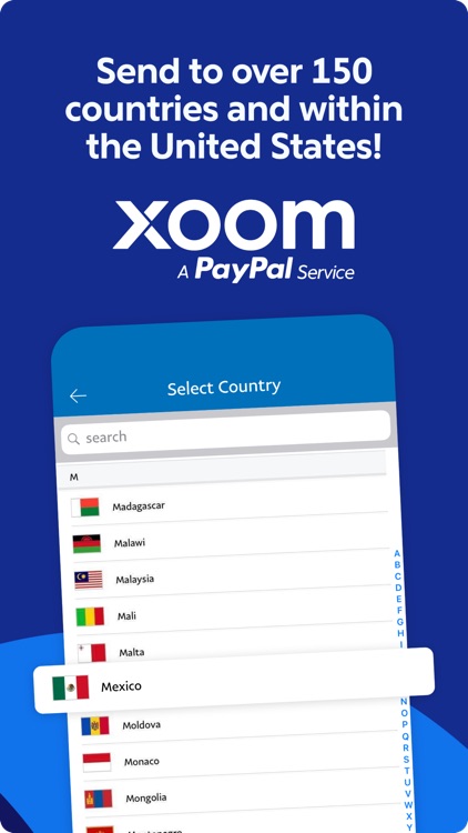Xoom: Send Money & Transfer