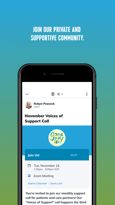 My Valve My Voice iPhone screenshot 4 - Health & Fitness app