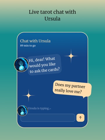 Ursula Tarot: What's Next? iPad screenshot