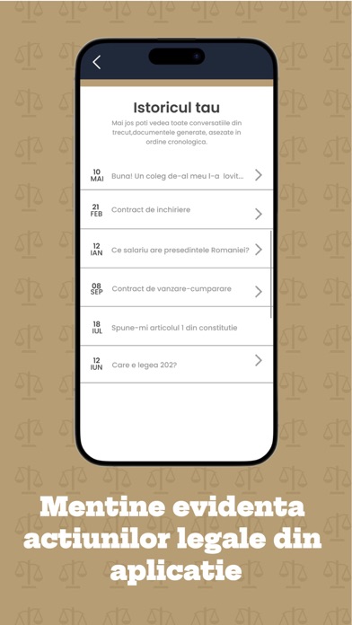 Screenshot 3 of Avocatul Digital App
