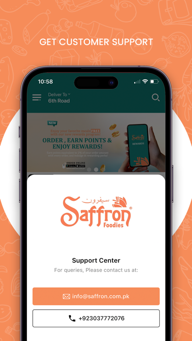 Saffron Foodies Screenshot