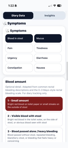 IBD Symptom Logger Screenshot 7 of 10
