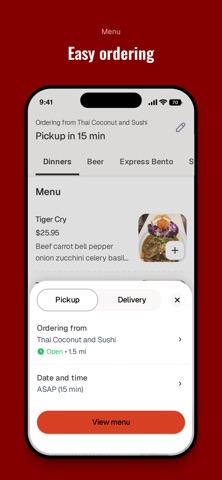 Thai Coconut and Sushi Screenshot 3 of 6