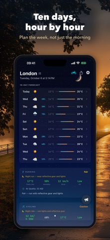 Cloudmesh: Rain Alerts & Radar iPhone screenshot 8