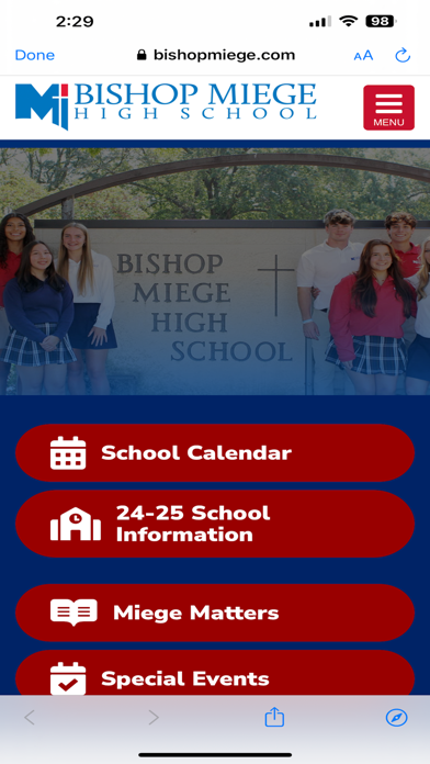 Screenshot #2 pour Bishop Miege High School