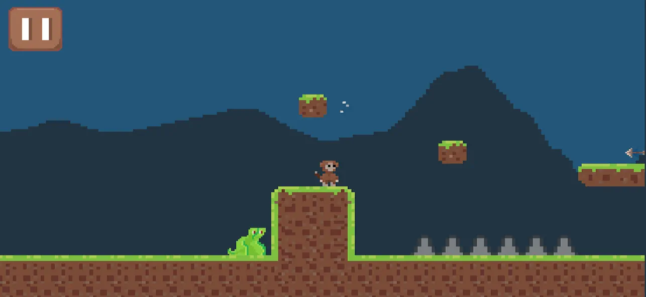 Screenshot #1 pour Monkey Jump Platformer