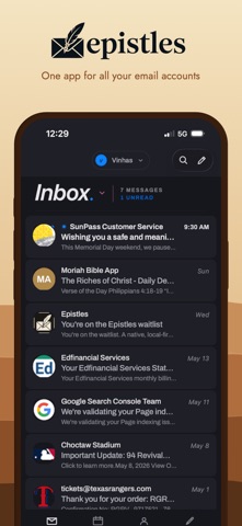 Epistles Mail Screenshot 1 of 5