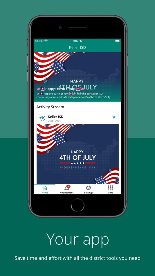 #1. Keller ISD (iOS) 由: Keller Independent School District