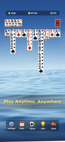 Spider Solitaire Large Cards Screenshot 4 of 6