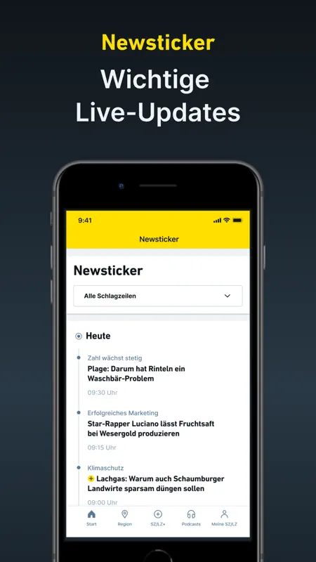 SZ/LZ - News und Podcast screenshot 5 of 8