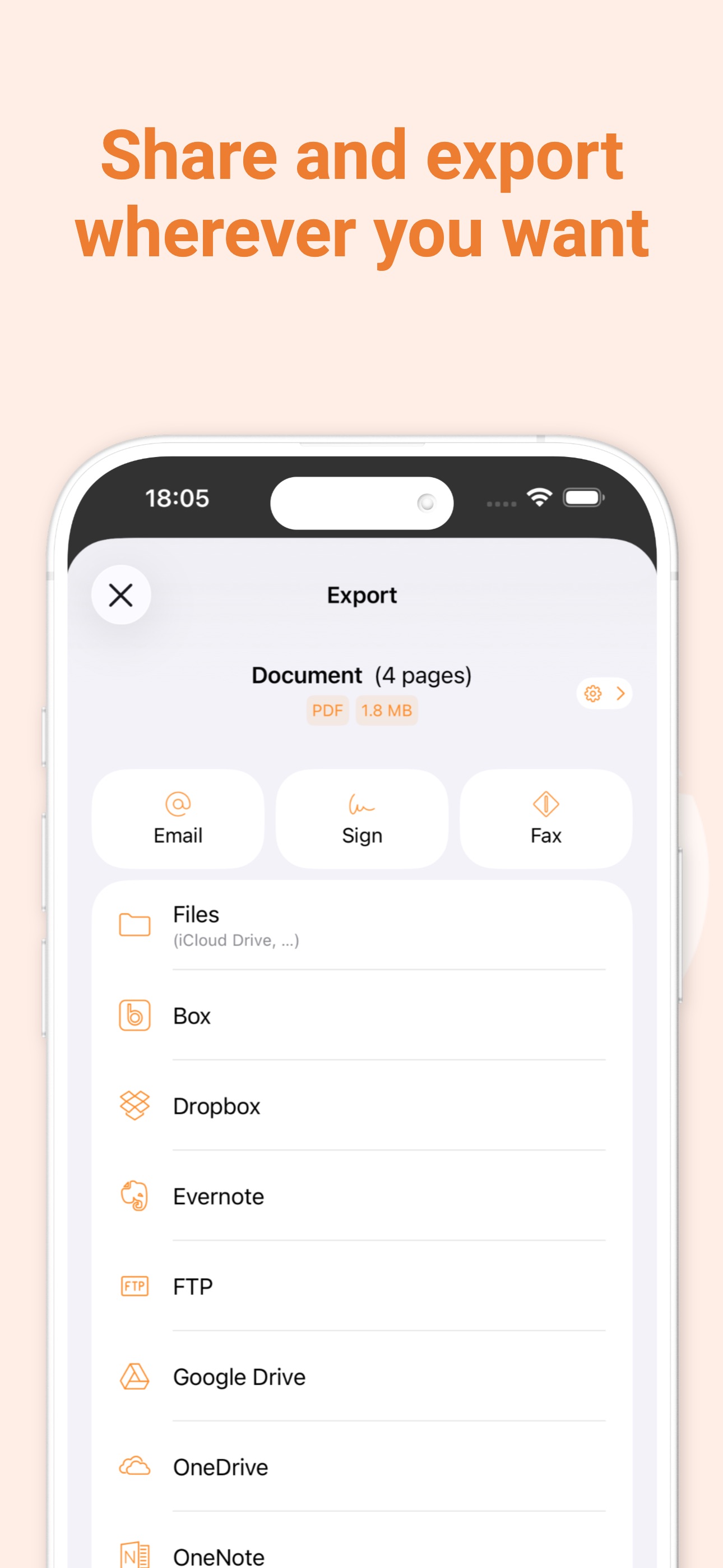 Genius Scan Enterprise - PDF screenshot 6