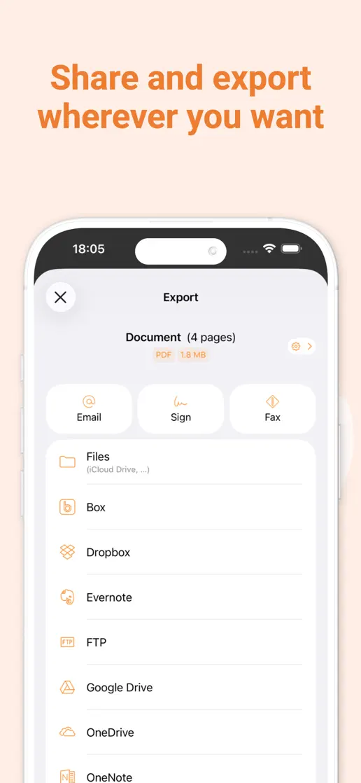 Genius Scan, App Store screenshot 6