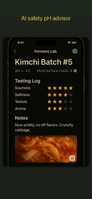 Ferment Lab: Batch Log screenshot 3